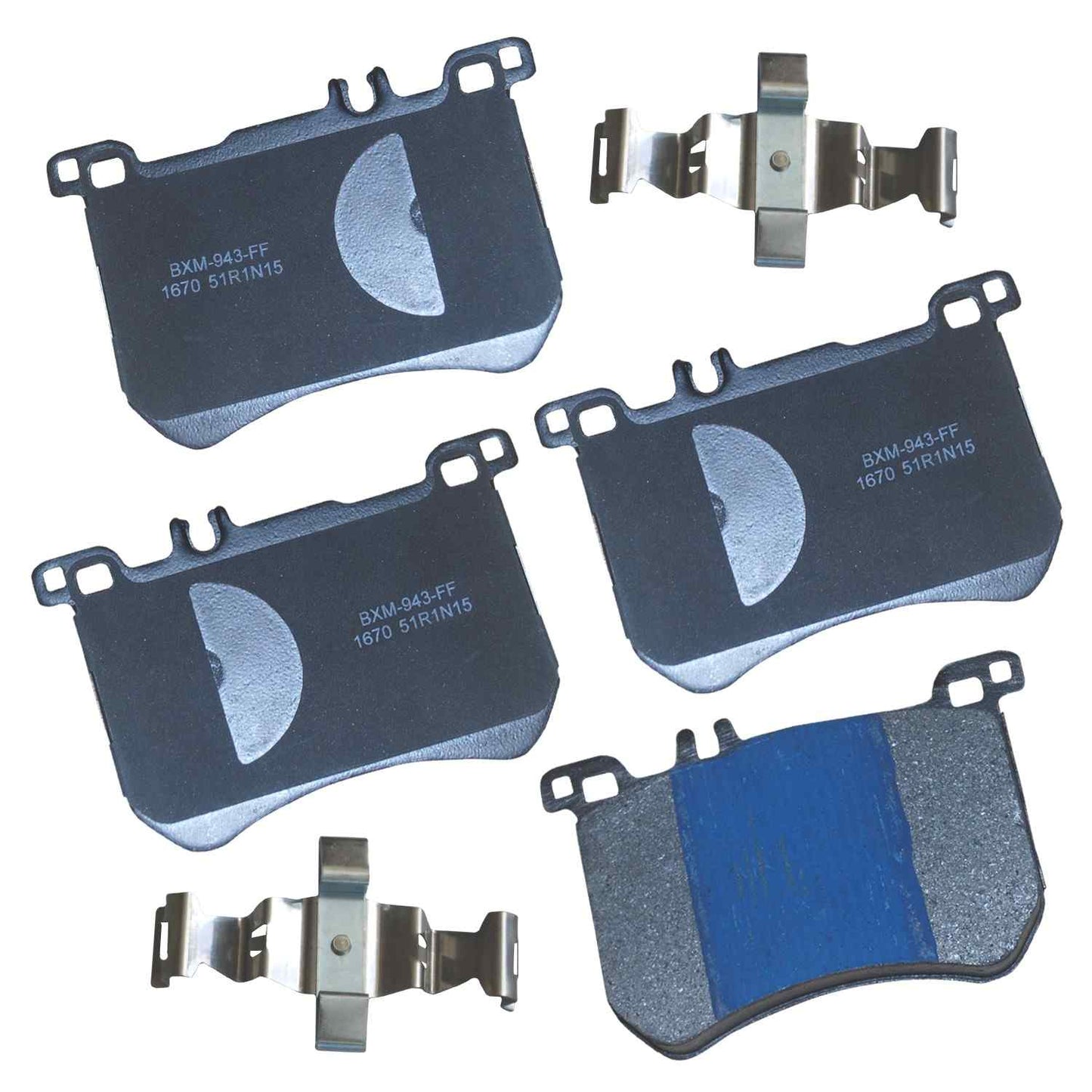 STOP BY BENDIX Disc Brake Pad Set SBM1670