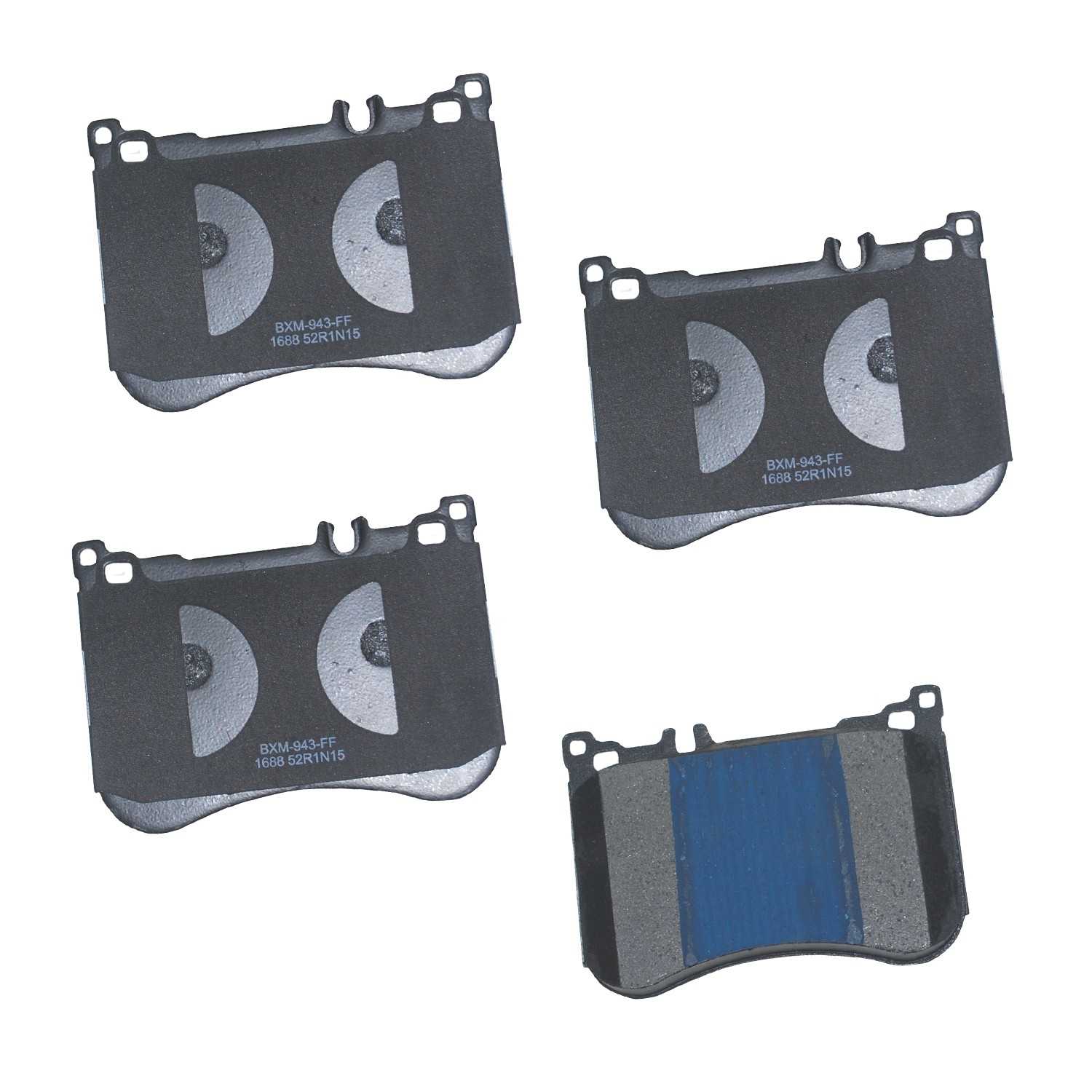 STOP BY BENDIX Disc Brake Pad Set SBM1688