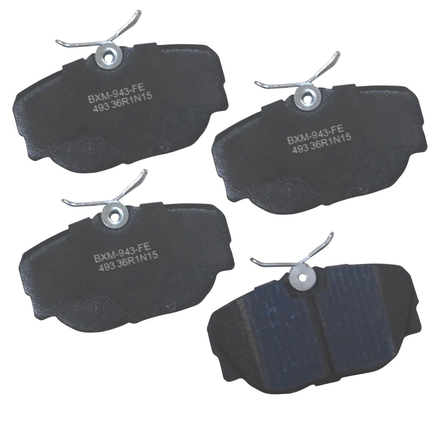 STOP BY BENDIX Disc Brake Pad Set  top view frsport SBM493