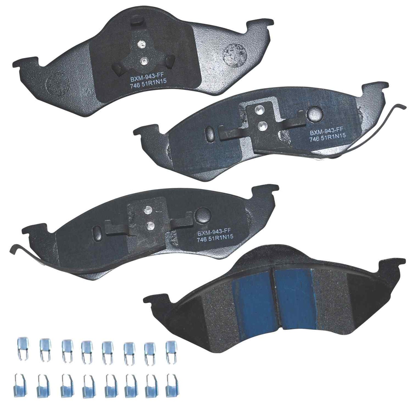 STOP BY BENDIX Disc Brake Pad Set SBM746