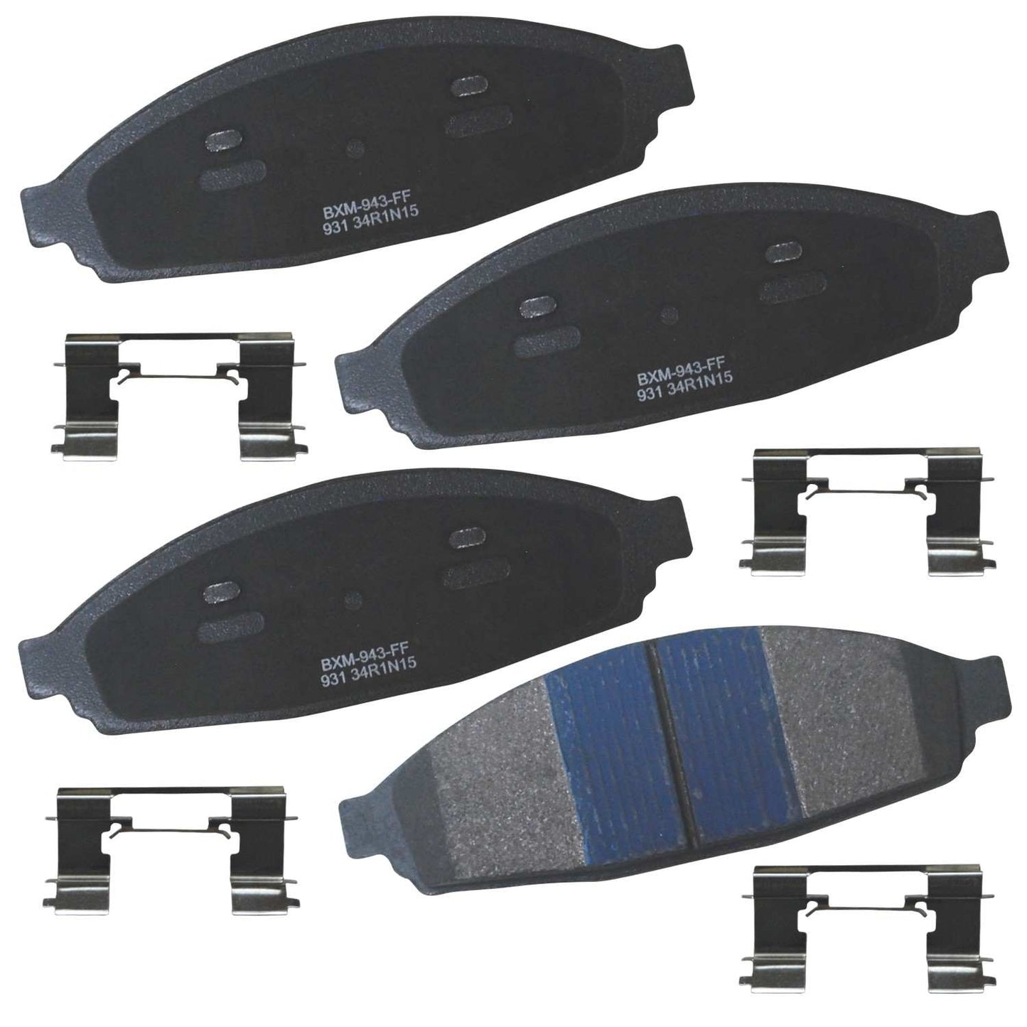 STOP BY BENDIX Disc Brake Pad Set SBM931