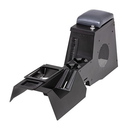 Tuffy Products Tuffy 97-06 Jeep Wrangler TJ  Console Safe w/ Keyed Lock / Factory Console / Factory Subwoofer 066-C03