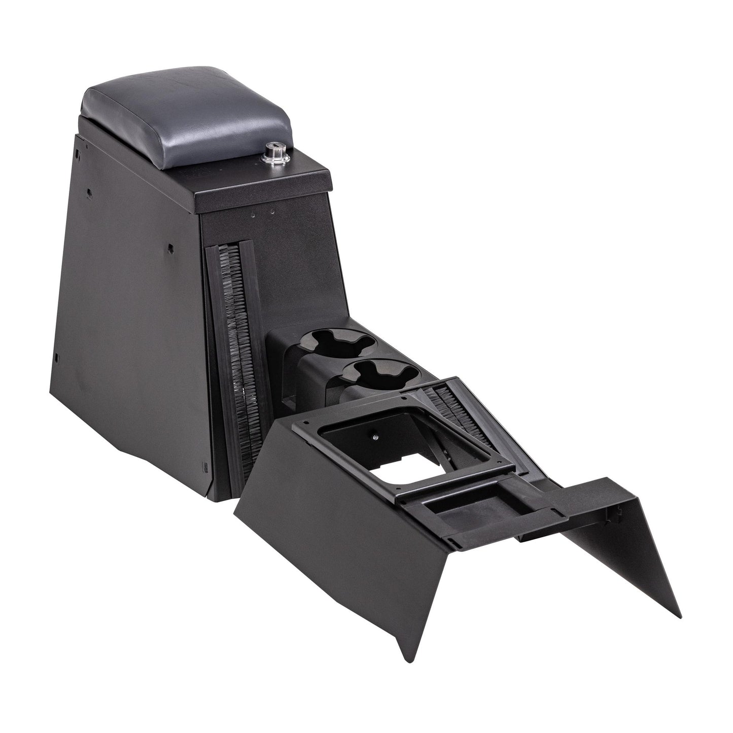 Tuffy Products Tuffy 97-06 Jeep Wrangler TJ  Console Safe w/ Keyed Lock / Factory Console / Factory Subwoofer 066-C03