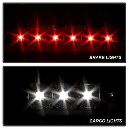 SPYDER xTune Chevy Silverado 07-13 / GMC Sierra 07-13 LED 3RD Brake Light - Black BKL-CSIL07-LED-BK 9037443