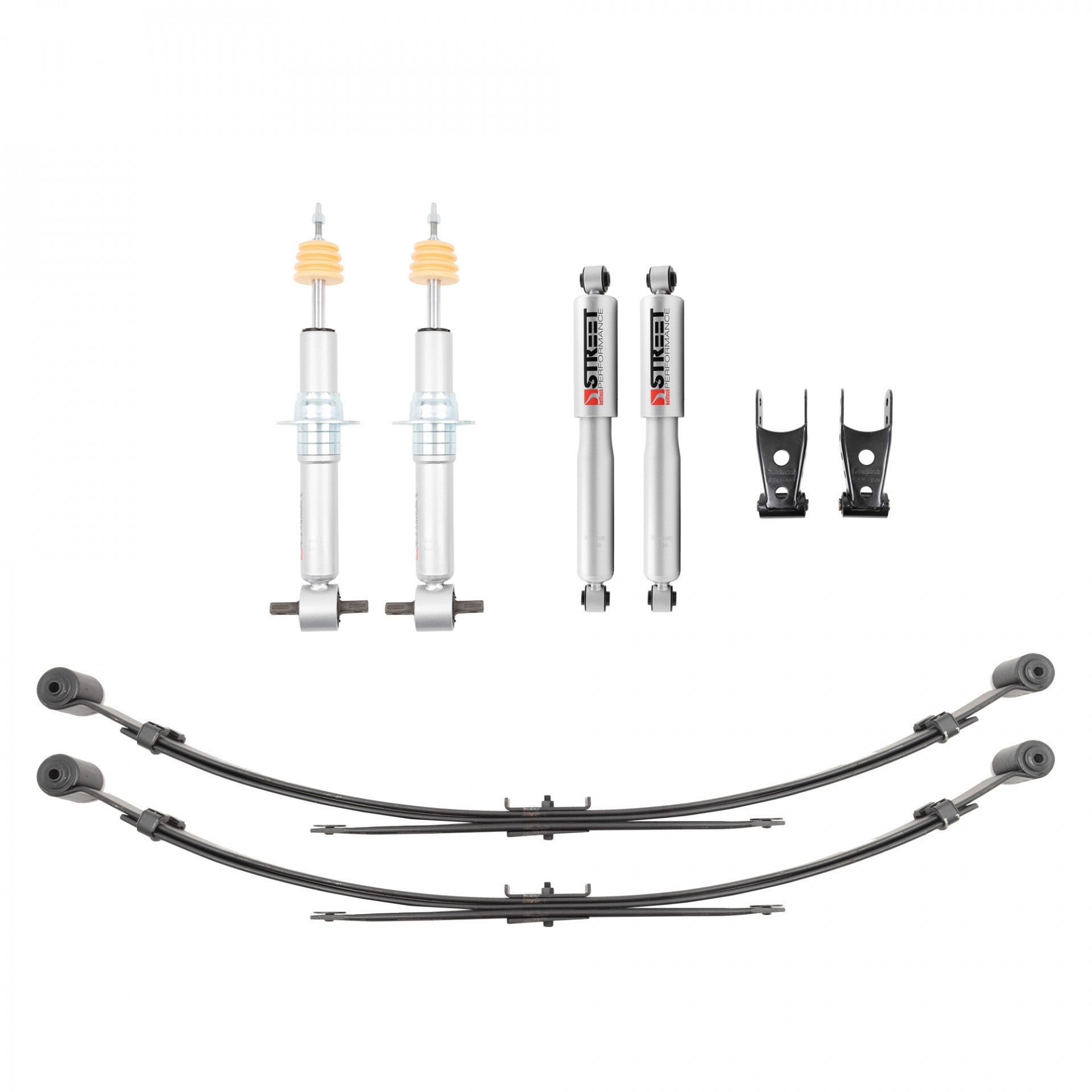 Belltech Lower Kit 0in Front/4in Rear 19-   GM P/U 1500 Suspension Kits Lowering Kits and Components main image