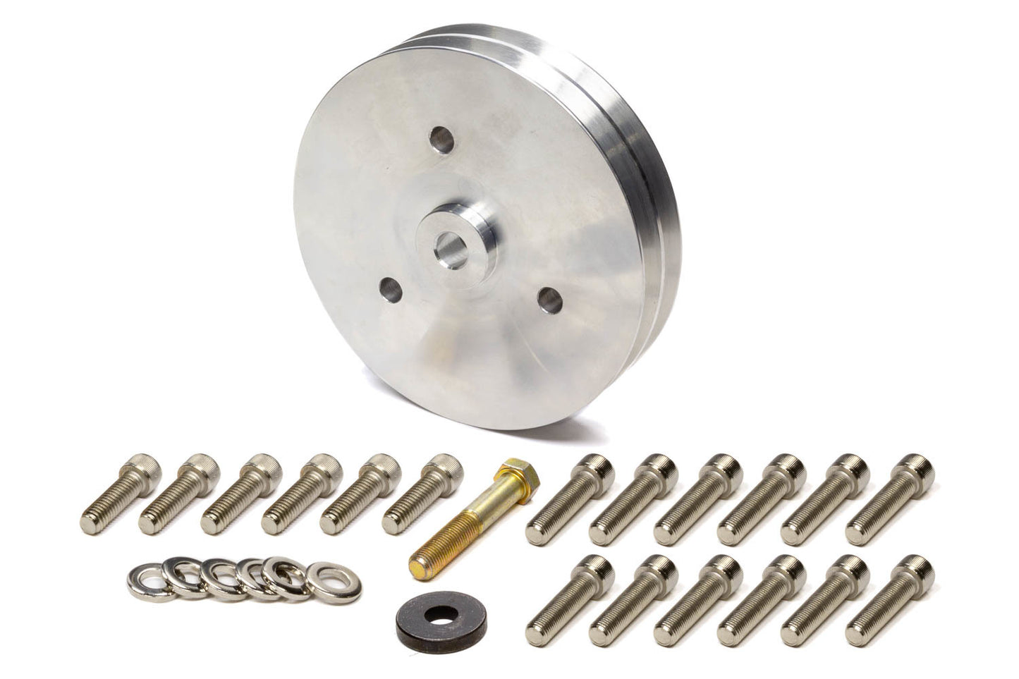 The Blower Shop 2V Accessory Pulley SBC Belts and Pulleys Crankshaft Pulleys main image