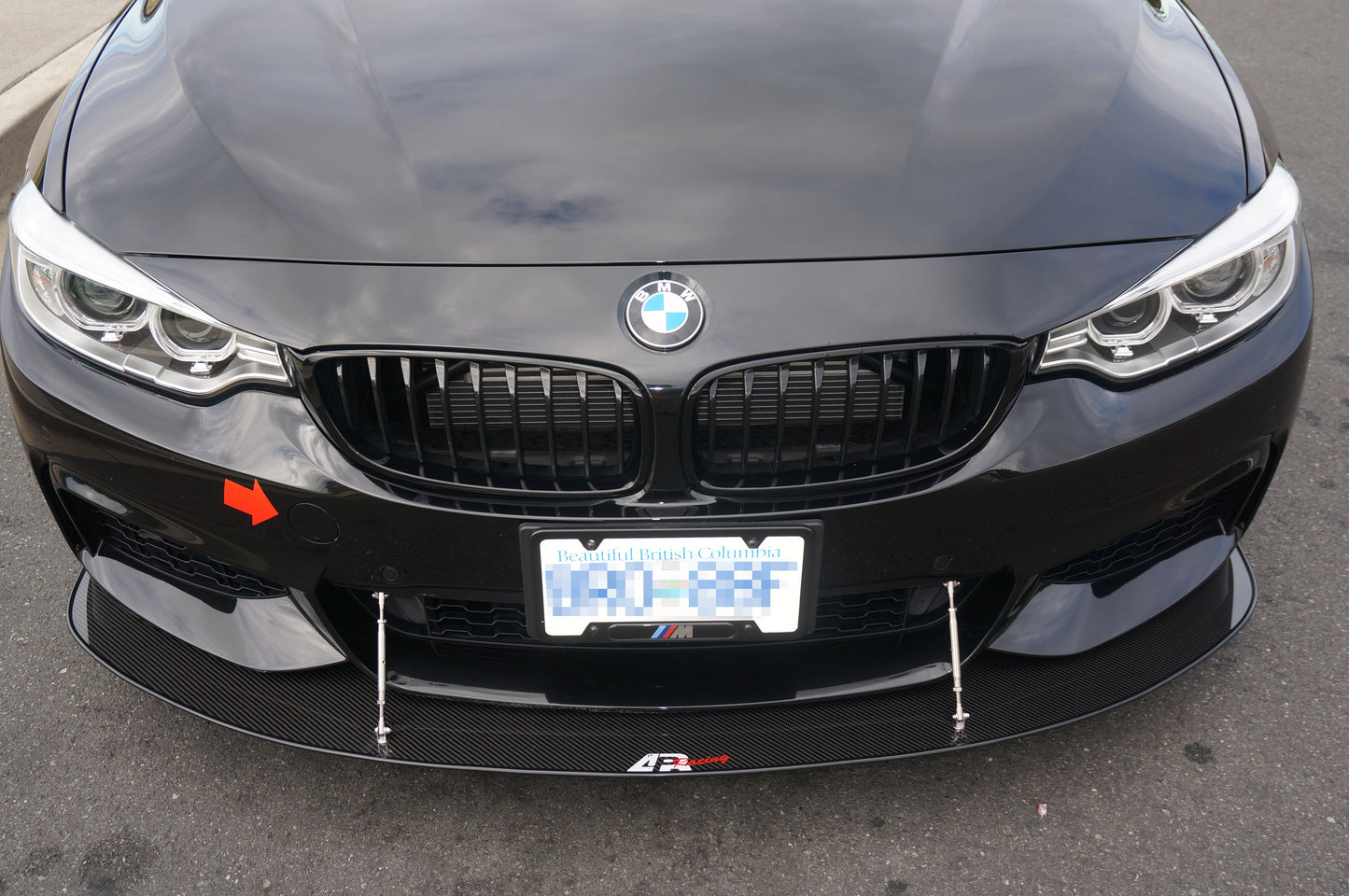 APR BMW F32/ F33/ F36 435i Stock Bumper Carbon Fiber Front Wind Splitter