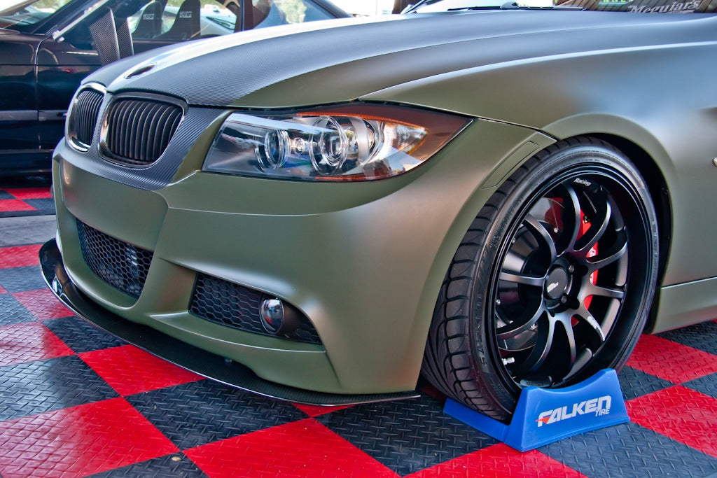 APR BMW E90 M-Sport Bumper Carbon Fiber Front Wind Splitter