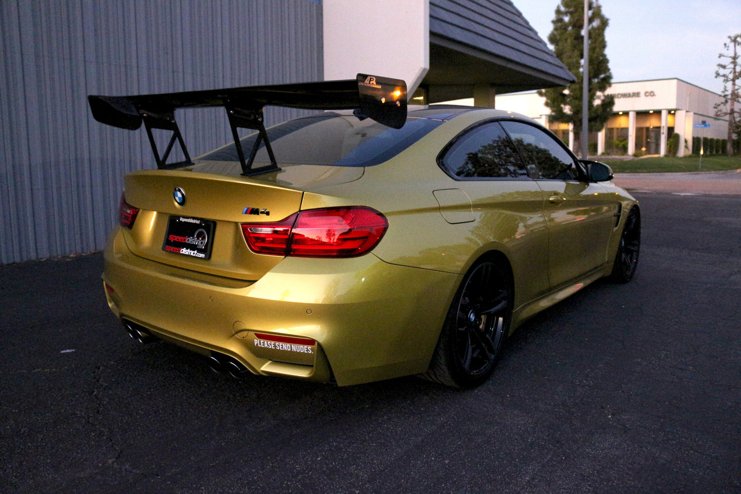 APR BMW F82 M4 GTC300 Carbon Fiber Adjustable Wing