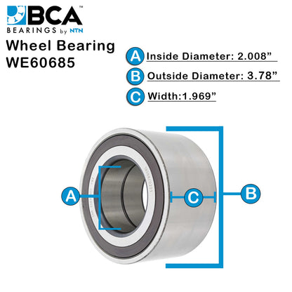 BCA Wheel Bearing WE60685