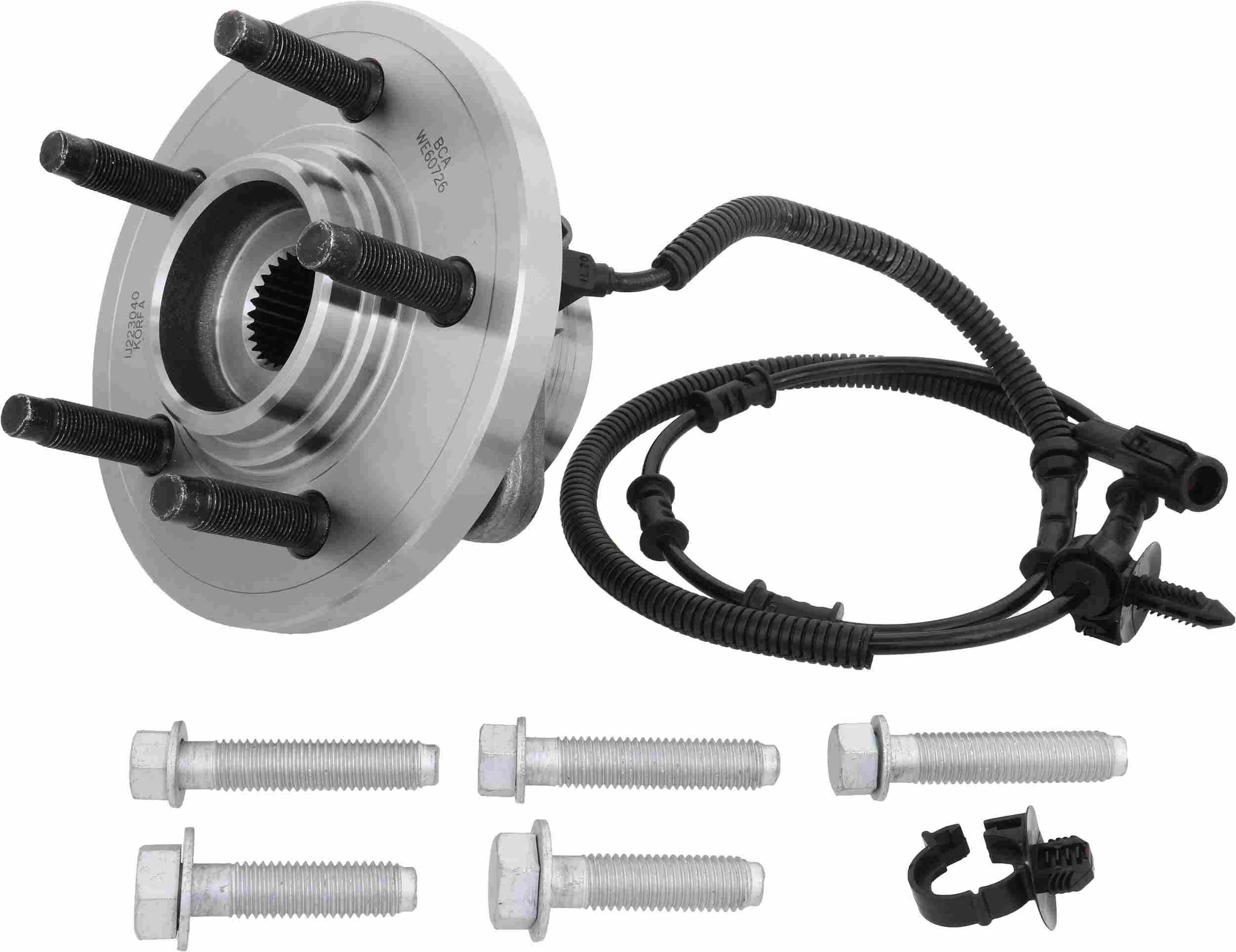 BCA Wheel Bearing and Hub Assembly WE60726