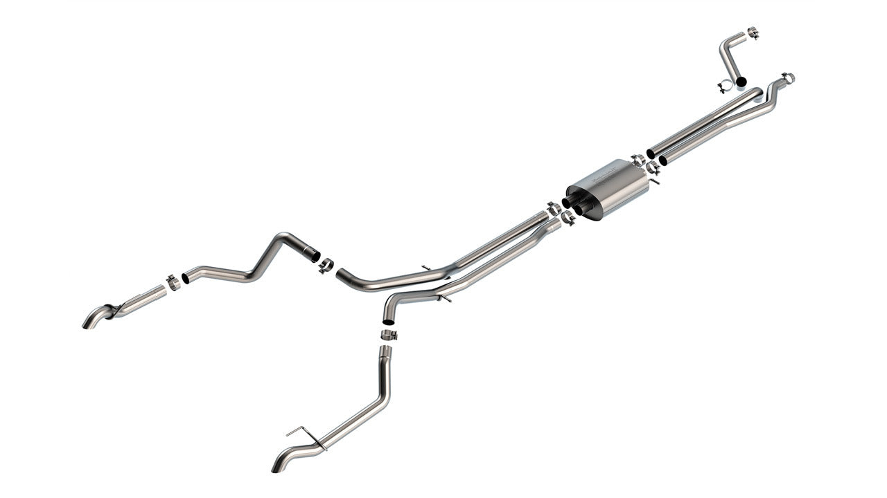 Borla 22- GM P/U 1500 ZR2/AT4X 6.2L Cat Back Exhaust Exhaust Pipes, Systems and Components Exhaust Systems main image