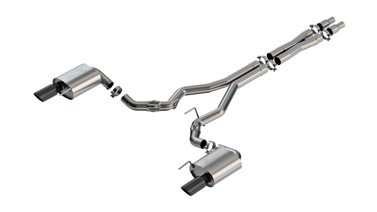 Borla 24-   Mustang 5.0L Axle Baxk Exhaust Exhaust Pipes, Systems and Components Exhaust Systems main image