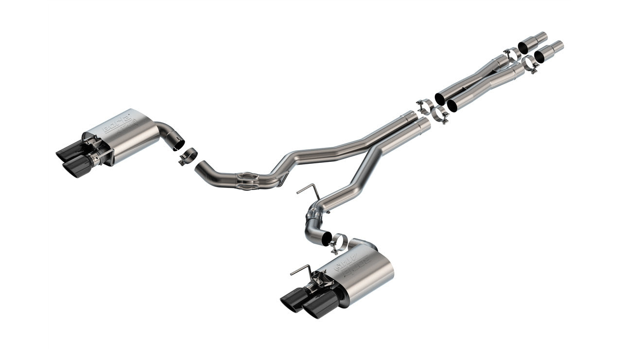 Borla 24-   Mustang 5.0L Axle Baxk Exhaust Exhaust Pipes, Systems and Components Exhaust Systems main image