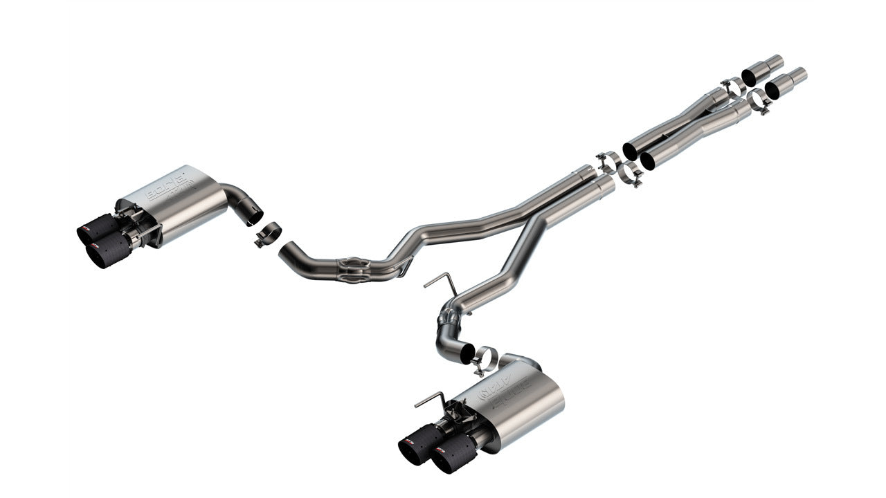 Borla 24-   Mustang 5.0L Axle Baxk Exhaust Exhaust Pipes, Systems and Components Exhaust Systems main image