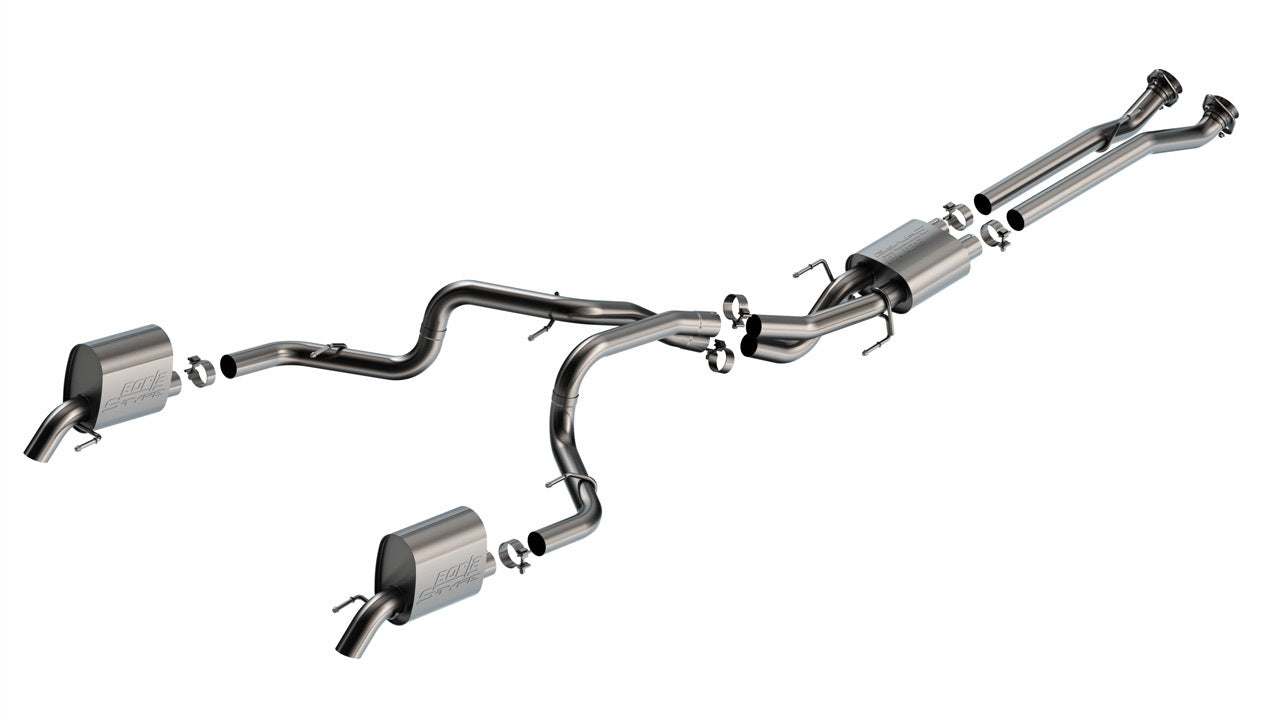 Borla 23-  Grand Wagoneer 3.0L Cat Back Exhaust Exhaust Pipes, Systems and Components Exhaust Systems main image