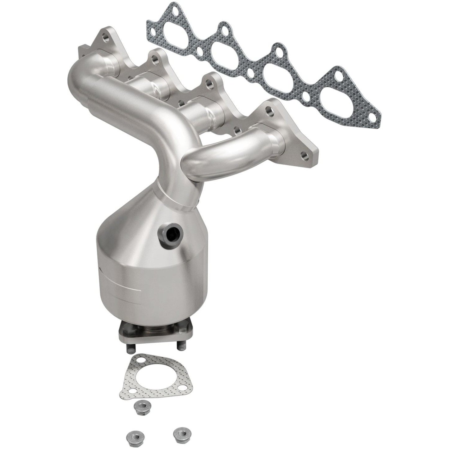 BRExhaust Catalytic Converter with Integrated Exhaust Manifold 062-2021