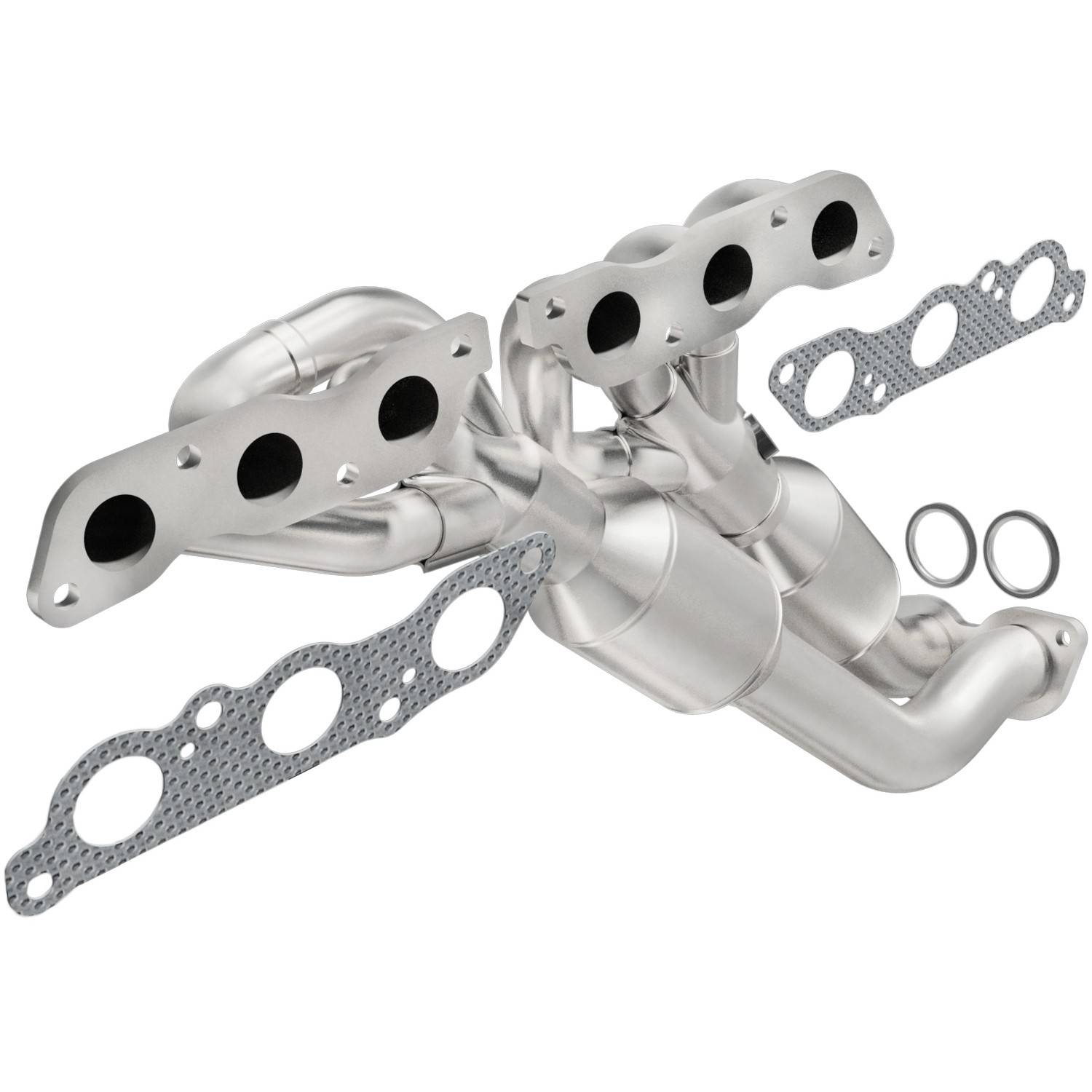 BRExhaust Catalytic Converter with Integrated Exhaust Manifold 062-3007