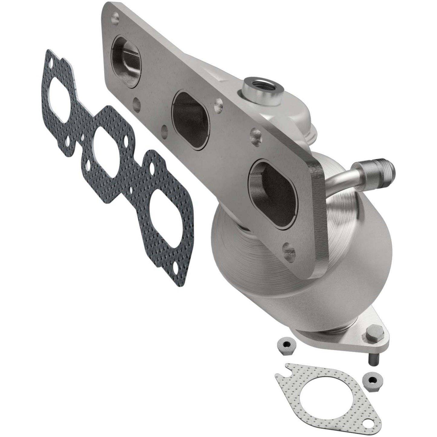 BRExhaust Catalytic Converter with Integrated Exhaust Manifold 065-2002