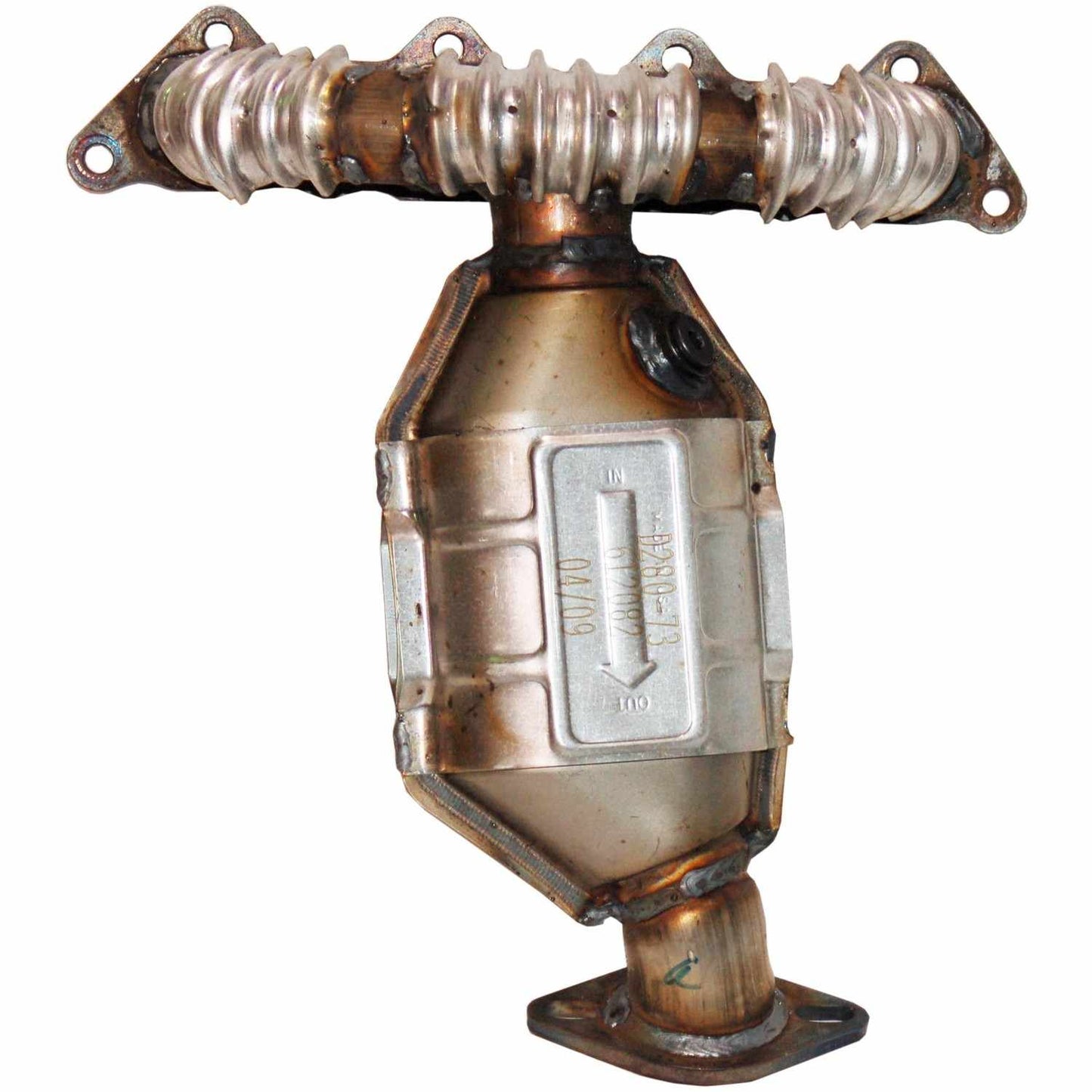 BRExhaust Catalytic Converter with Integrated Exhaust Manifold 089-9803