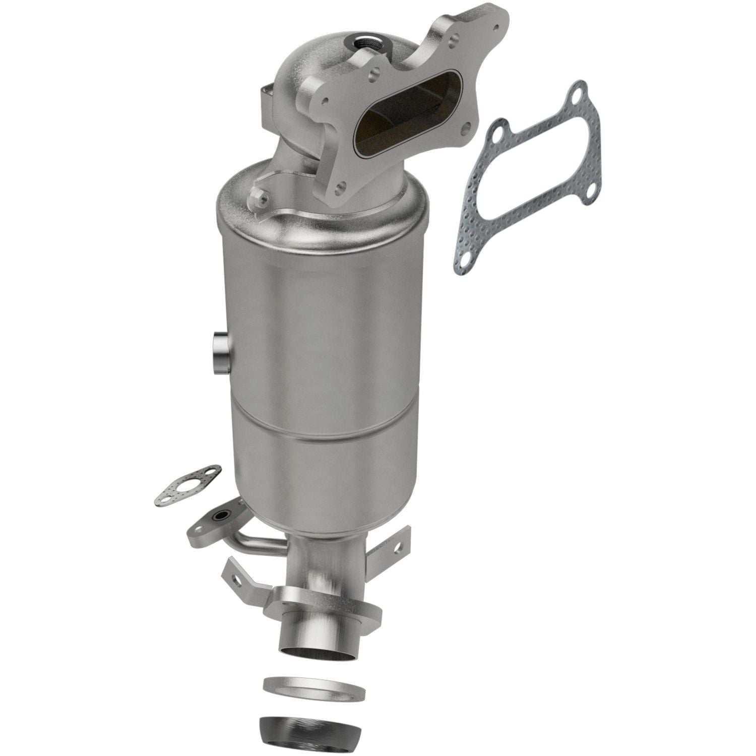 BRExhaust Catalytic Converter with Integrated Exhaust Manifold 096-1131