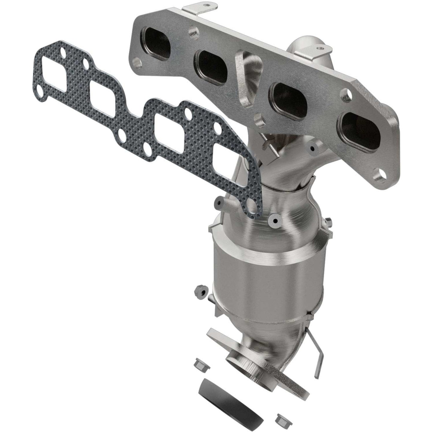 BRExhaust Catalytic Converter with Integrated Exhaust Manifold 096-1456
