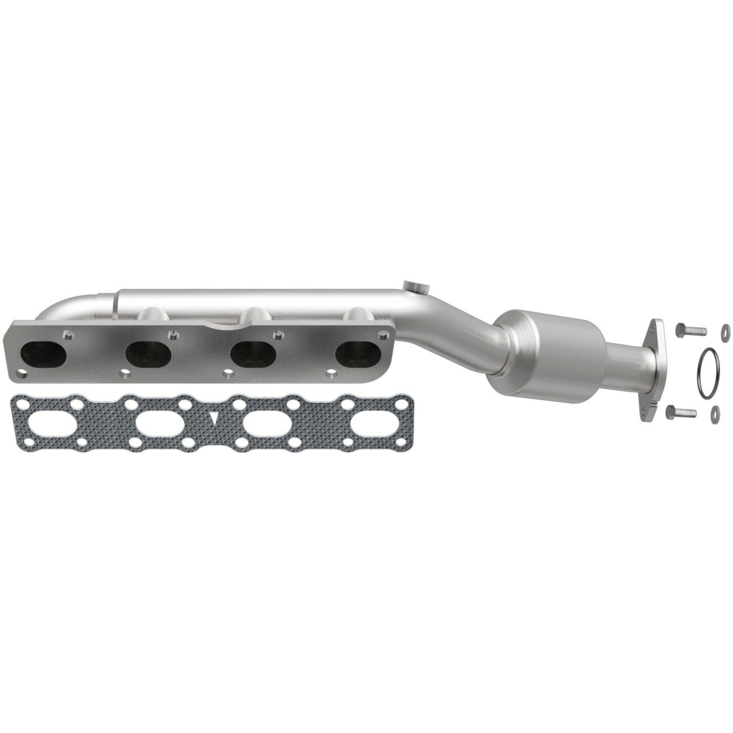 BRExhaust Catalytic Converter with Integrated Exhaust Manifold 096-1462