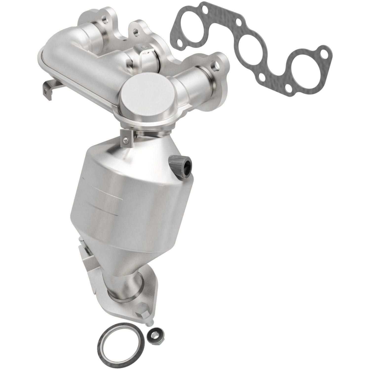 BRExhaust Catalytic Converter with Integrated Exhaust Manifold 096-1680