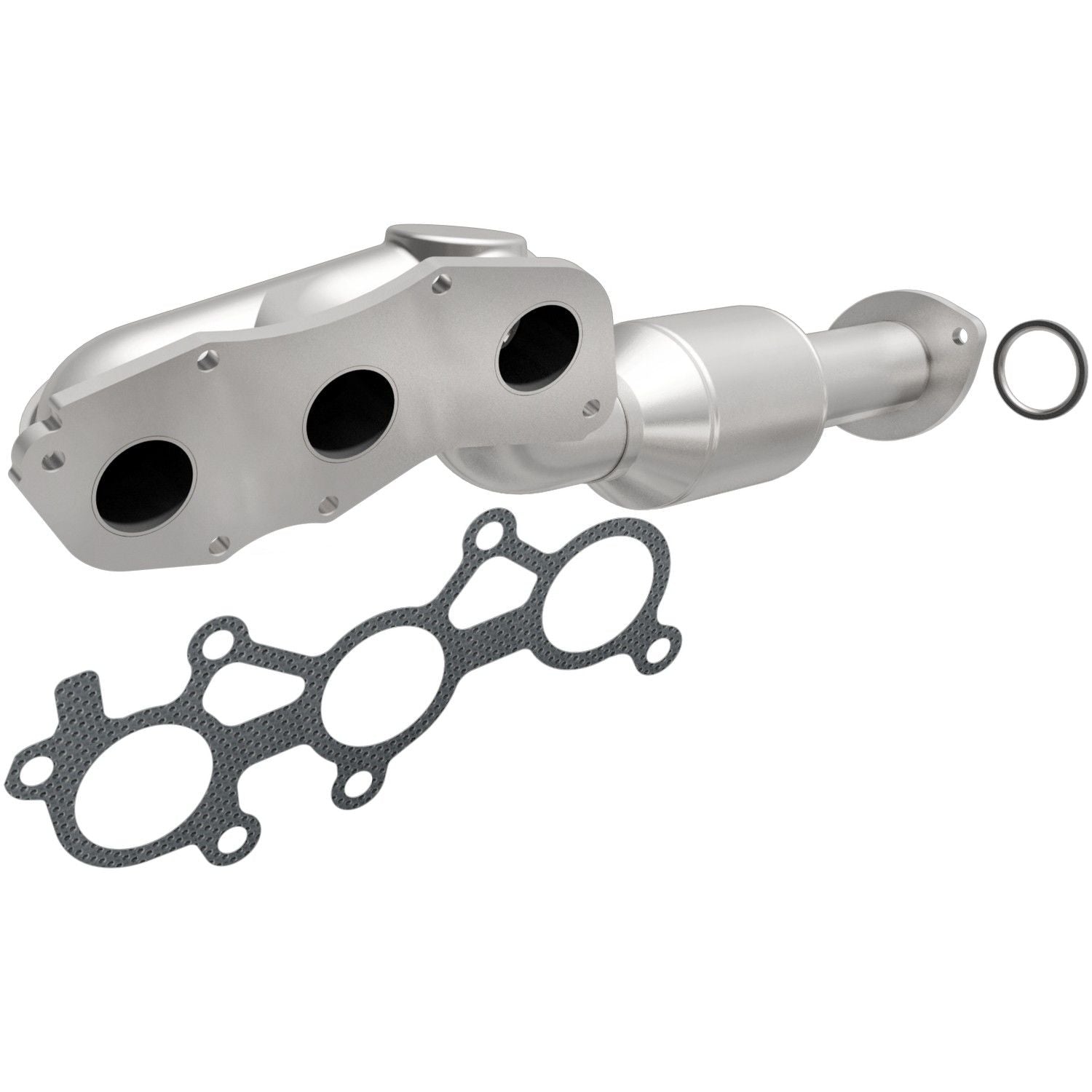BRExhaust Catalytic Converter with Integrated Exhaust Manifold 096-1685