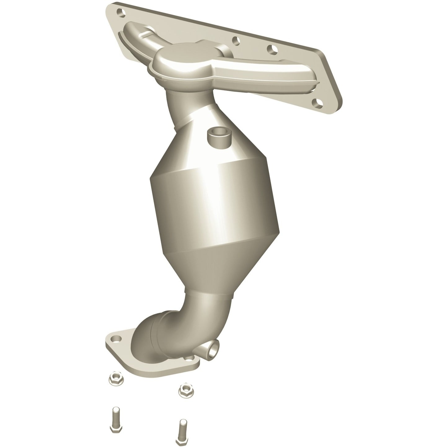 BRExhaust Catalytic Converter with Integrated Exhaust Manifold 096-1739