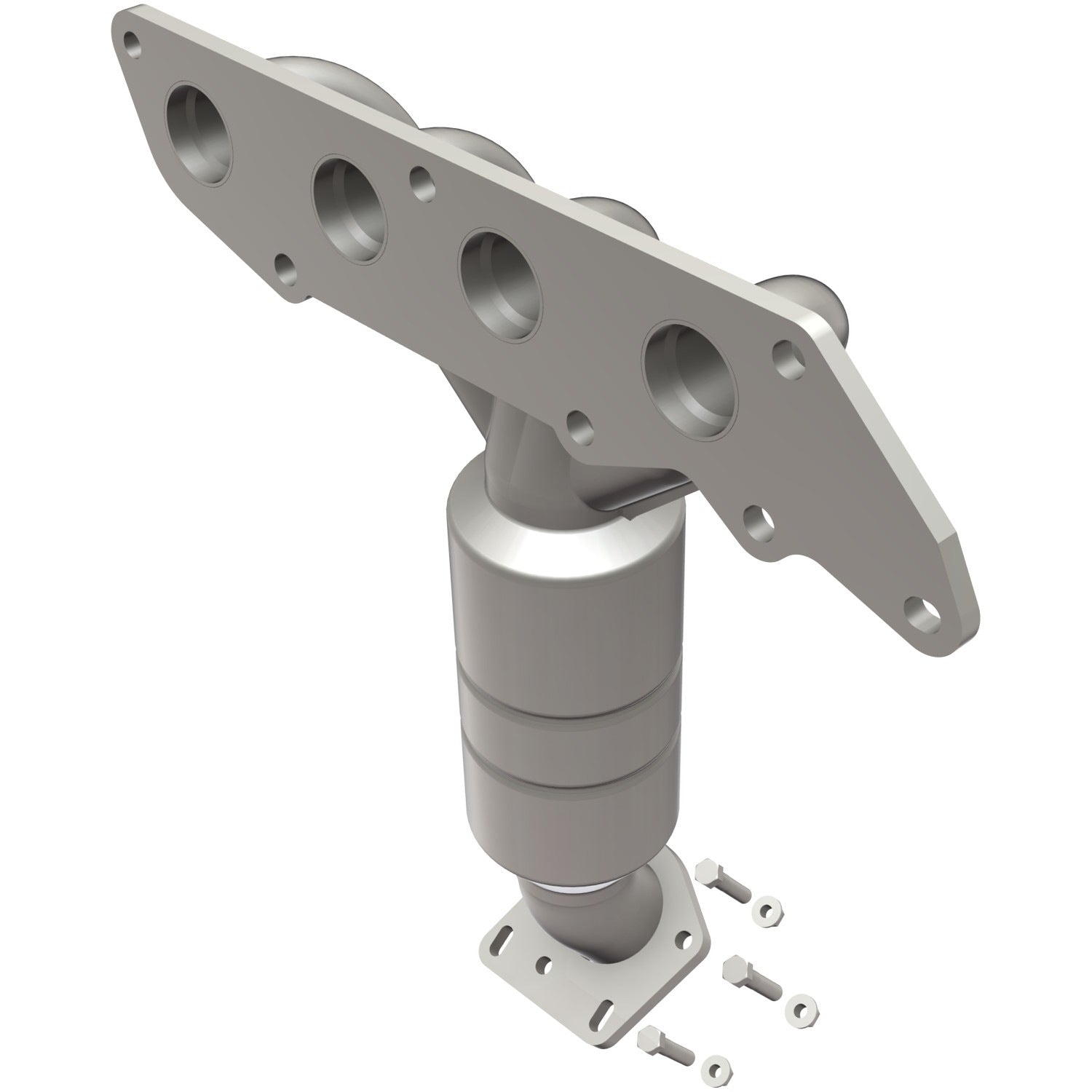 BRExhaust Catalytic Converter with Integrated Exhaust Manifold 096-1762