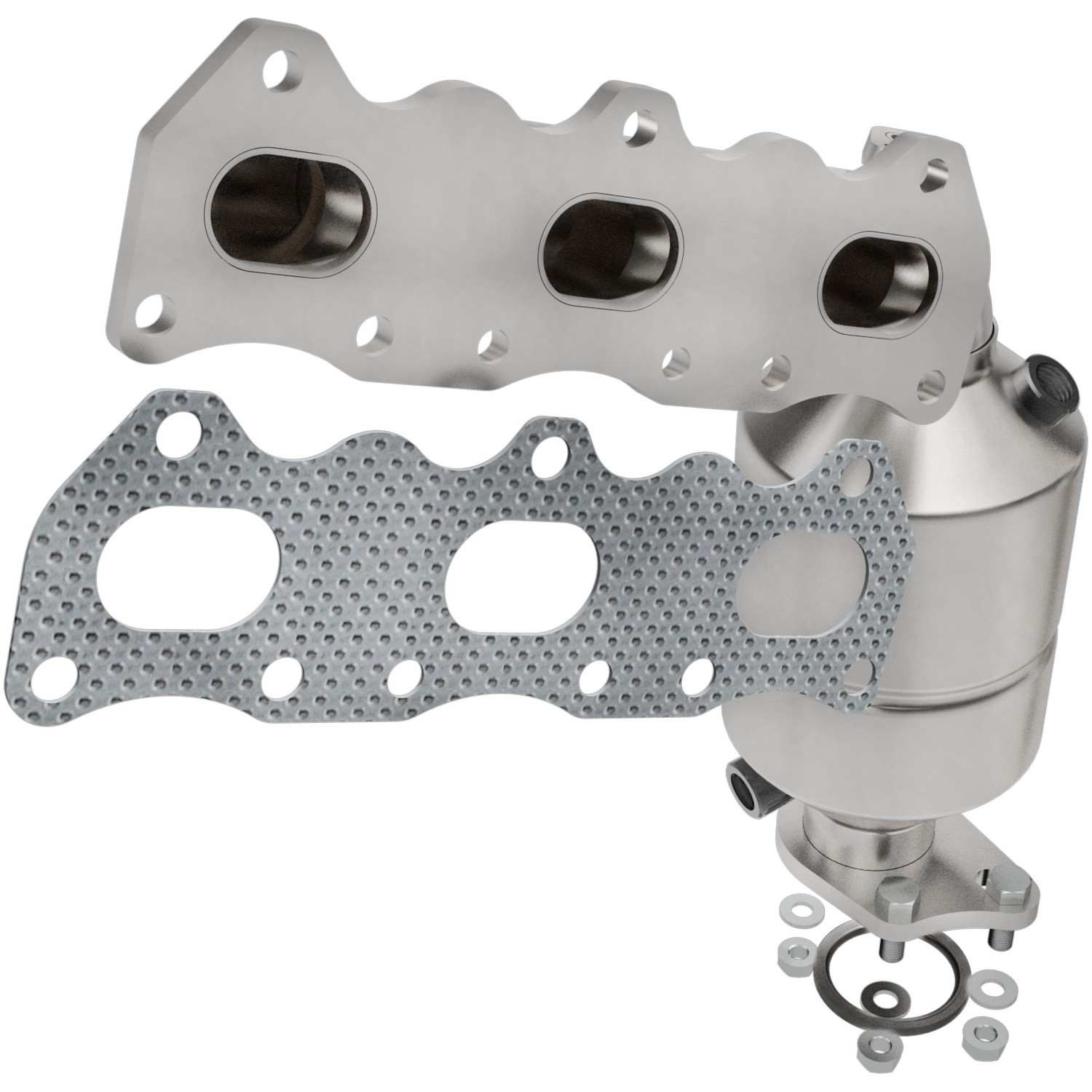 BRExhaust Catalytic Converter with Integrated Exhaust Manifold 096-3933