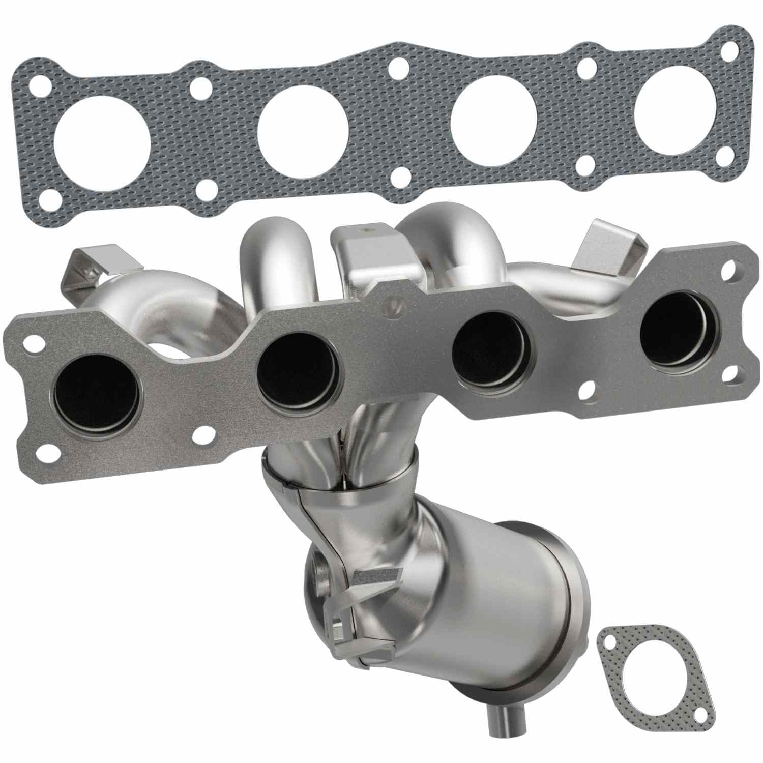 BRExhaust Catalytic Converter with Integrated Exhaust Manifold 099-1316