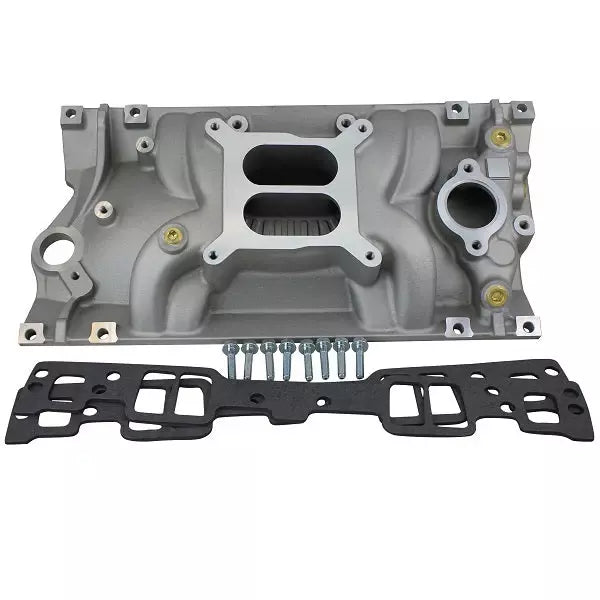 BLUEPRINT ENGINES SBC Intake Manifold Dual Plane Square Bore main image