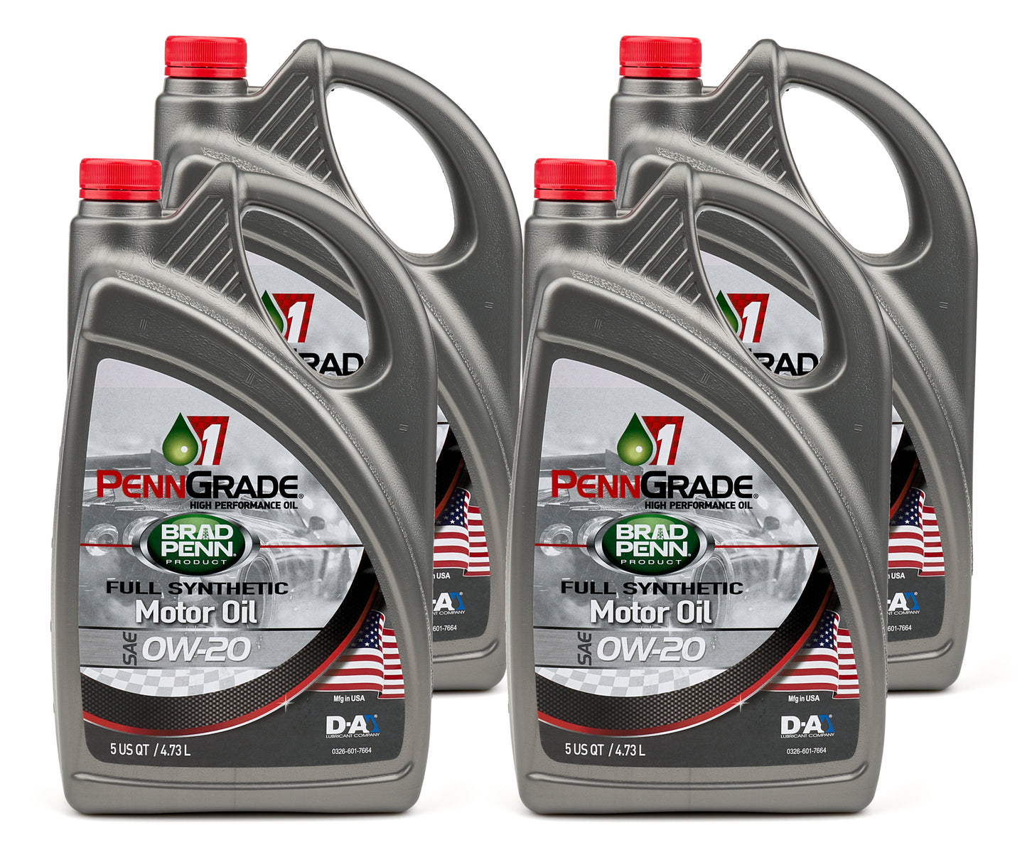 PENNGRADE MOTOR OIL 0w20 SAE Full Synthetic Oil Case 4x5 Qt Bottle Oils, Fluids and Sealer Oils, Fluids and Additives main image