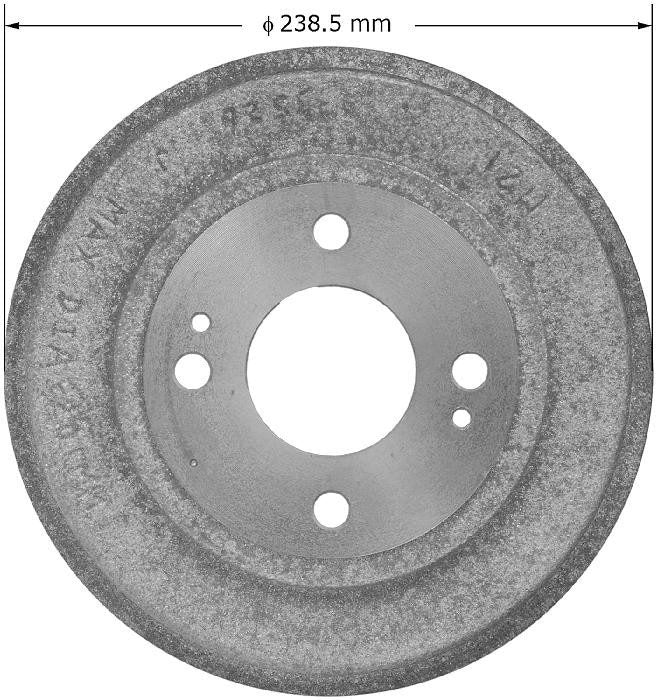 BENDIX PREMIUM DRUM AND ROTOR Brake Drum PDR0606