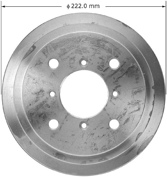 BENDIX PREMIUM DRUM AND ROTOR Brake Drum PDR0677