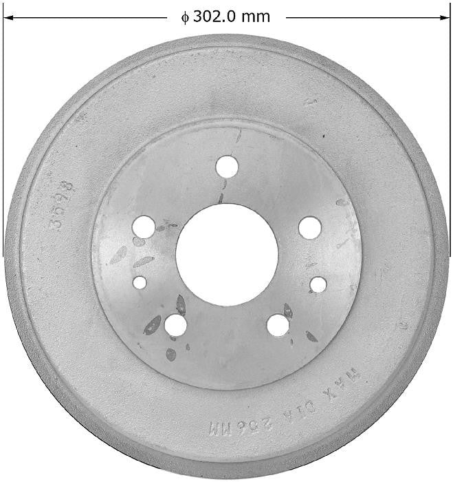 BENDIX PREMIUM DRUM AND ROTOR Brake Drum PDR0769