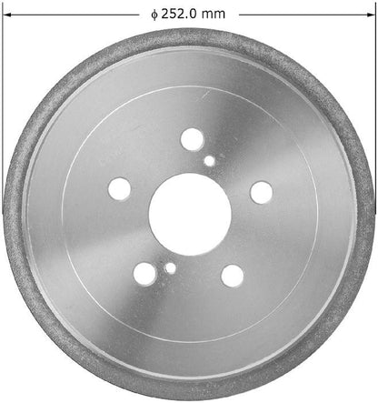 BENDIX PREMIUM DRUM AND ROTOR Brake Drum PDR0832