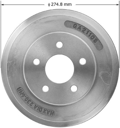 BENDIX PREMIUM DRUM AND ROTOR Brake Drum PDR0838