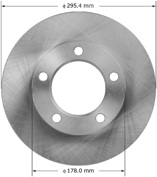 BENDIX PREMIUM DRUM AND ROTOR Disc Brake Rotor PRT1289