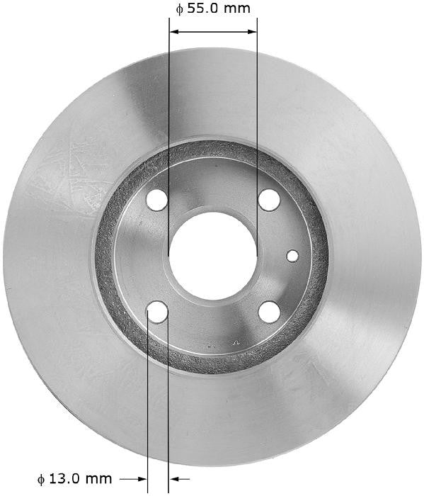 BENDIX PREMIUM DRUM AND ROTOR Disc Brake Rotor PRT1635