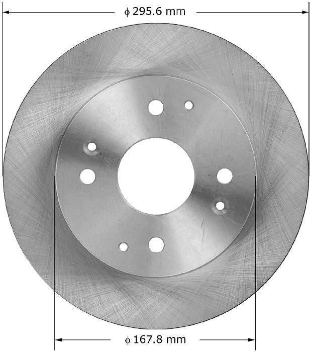 BENDIX PREMIUM DRUM AND ROTOR Disc Brake Rotor PRT1692