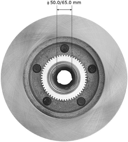 BENDIX PREMIUM DRUM AND ROTOR Disc Brake Rotor and Hub Assembly PRT1921