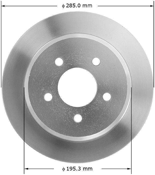 BENDIX PREMIUM DRUM AND ROTOR Disc Brake Rotor PRT5052