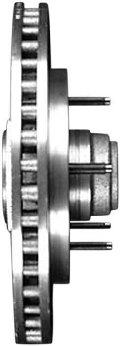 BENDIX PREMIUM DRUM AND ROTOR Disc Brake Rotor and Hub Assembly PRT5141