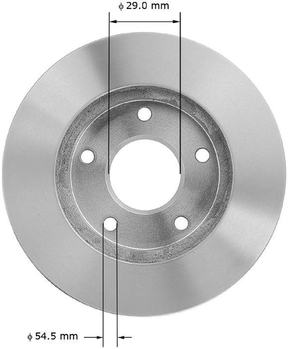 BENDIX PREMIUM DRUM AND ROTOR Disc Brake Rotor PRT5182