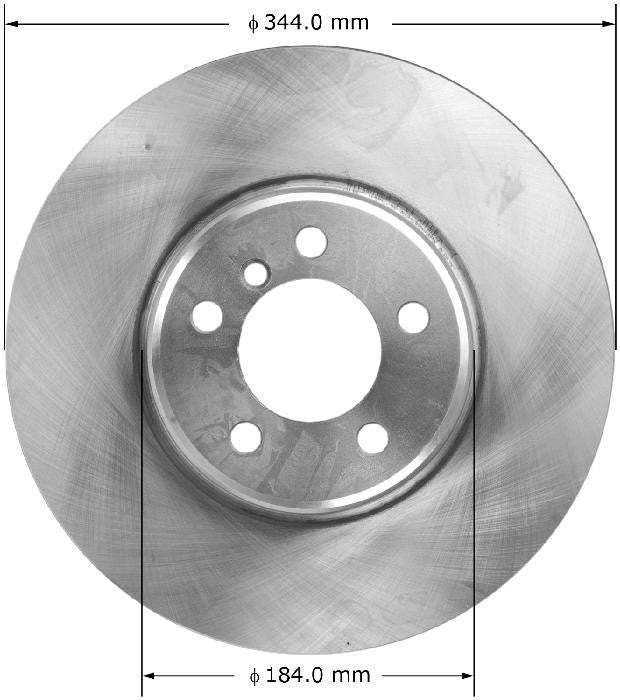 BENDIX PREMIUM DRUM AND ROTOR Disc Brake Rotor PRT5599