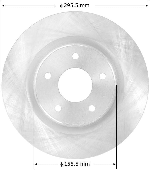 BENDIX PREMIUM DRUM AND ROTOR Disc Brake Rotor PRT5720