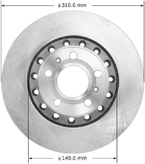 BENDIX PREMIUM DRUM AND ROTOR Disc Brake Rotor PRT5746